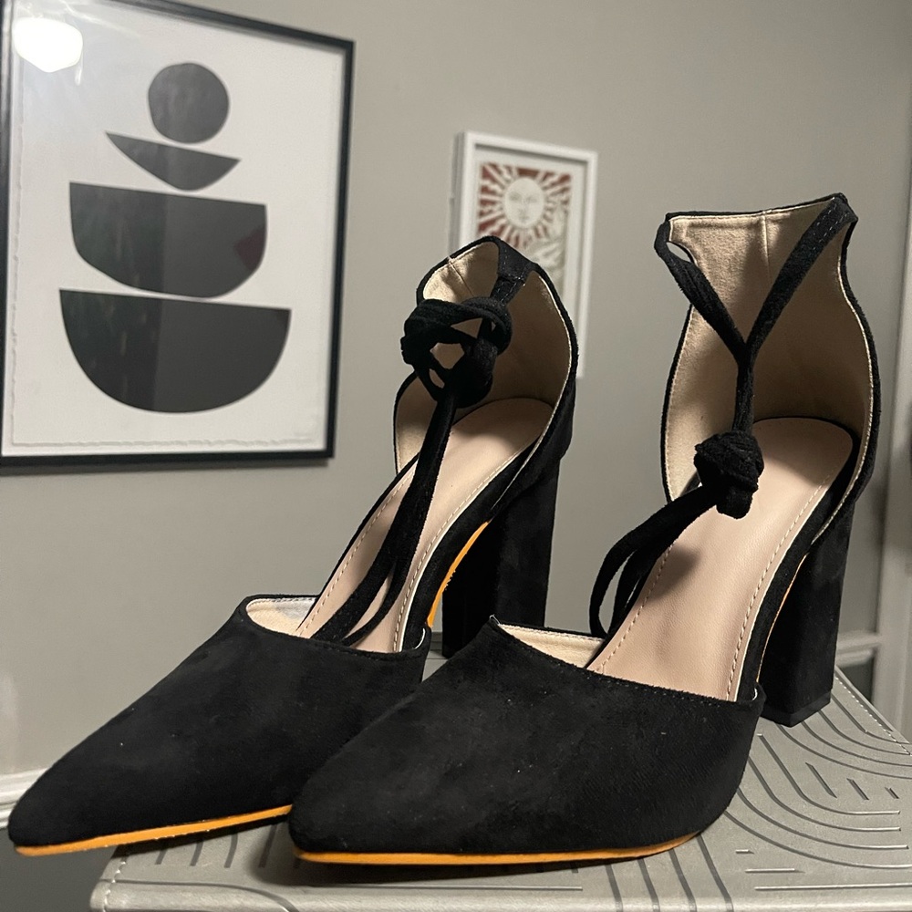 Elegant Black Women's Heels